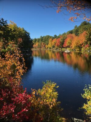 Blackstone River - Autumn in New England View of the Blackstone River taken during the Autumn in New England Tour.