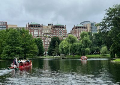 Boston Swan Boat Ride - an experience included in the Best of Boston Tour.