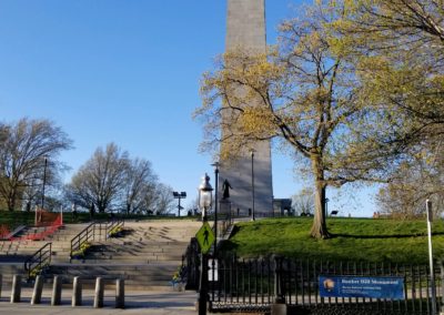 View of the Bunker Hill Monument - an experience included in the Best of Boston Tour.
