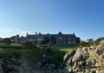 View of the Rough Point Estate, Newport, RI.