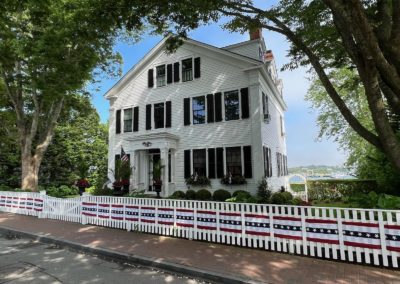 View of the Captain's House at North Water St. - a destination included in the A Day on Martha's Vineyard Tour.