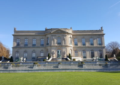 View of The Elms, a large mansion - a destination included in the Newport: Spectacular City by the Sea Tour.