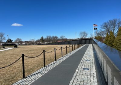 View of the Vietnam Veterans War Memorial Wall - a destination included in the A Military Experience Tour.